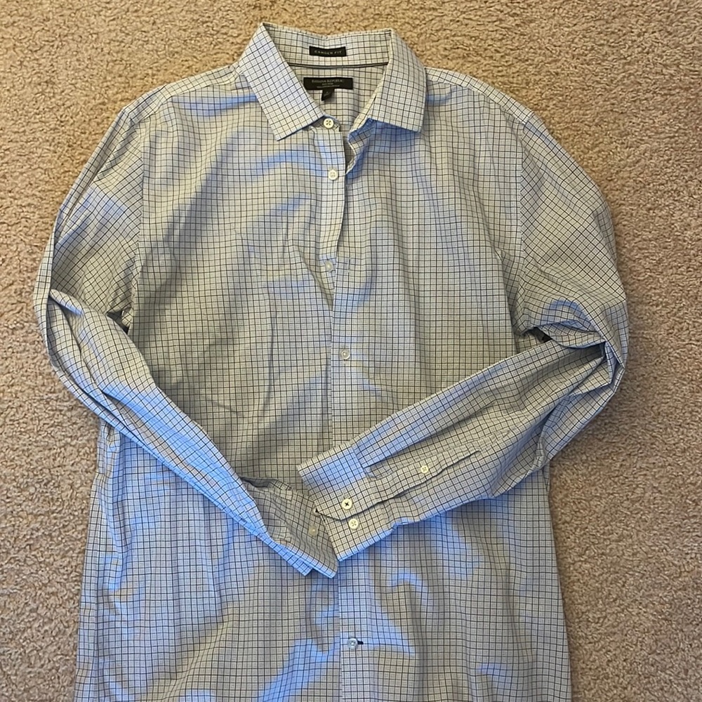 Banana Republic (Men Large) Dress Shirt - Hardly worn